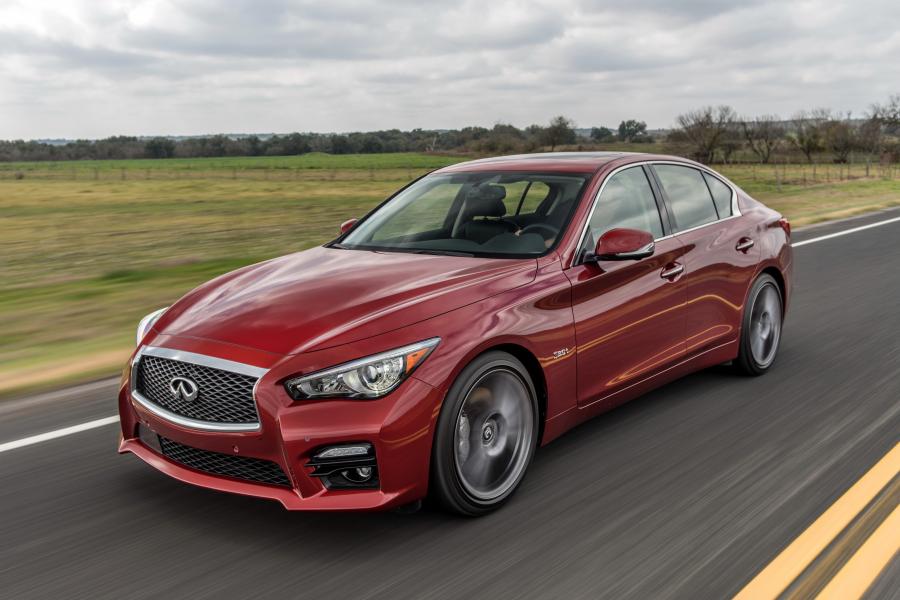  Infiniti Q50 Red Sport 400 2016 года  (NA) (фото 1 из 36)